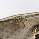 LOUIS VUITTON Monogram Mini Alma Haut Hand Bag Khaki M92203 LV Auth 153516-17