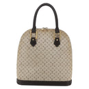 LOUIS VUITTON Monogram Mini Alma Haut Hand Bag Khaki M92203 LV Auth 153516-13
