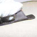 LOUIS VUITTON Monogram Mini Alma Haut Hand Bag Khaki M92203 LV Auth 153516-12