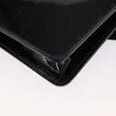 LOUIS VUITTON Vernis Monceau BB Hand Bag 2way Noir Manetic LV Auth 153517-18