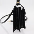 LOUIS VUITTON Vernis Monceau BB Hand Bag 2way Noir Manetic LV Auth 153517-4