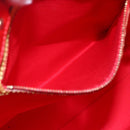 LOUIS VUITTON Monogram Vernis Reade MM Hand Bag Red Rouge M91086 LV Auth 153519-20