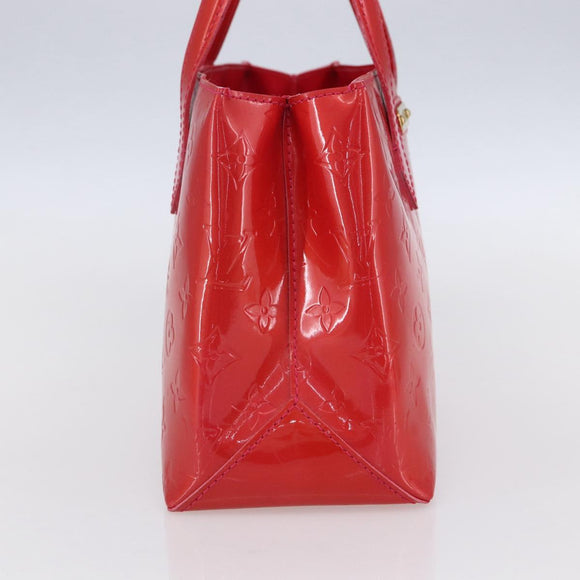 LOUIS VUITTON Monogram Vernis Wilshire PM Bag Rose Pop M93643 LV Auth 153521