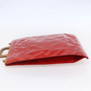 LOUIS VUITTON Monogram Vernis Stanton Tote Bag Red M91078 LV Auth 153523-3