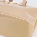 LOUIS VUITTON Vernis Wilshire PM Hand Bag Rose Flow Lantern M91642 Auth 153524-9