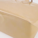 LOUIS VUITTON Vernis Wilshire PM Hand Bag Rose Flow Lantern M91642 Auth 153524-15