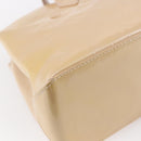 LOUIS VUITTON Vernis Wilshire PM Hand Bag Rose Flow Lantern M91642 Auth 153524-16