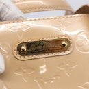 LOUIS VUITTON Vernis Wilshire PM Hand Bag Rose Flow Lantern M91642 Auth 153524-17