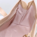 LOUIS VUITTON Vernis Wilshire PM Hand Bag Rose Flow Lantern M91642 Auth 153524-20