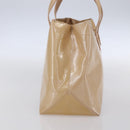 LOUIS VUITTON Vernis Wilshire PM Hand Bag Rose Flow Lantern M91642 Auth 153524-3