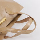 LOUIS VUITTON Vernis Wilshire PM Hand Bag Rose Flow Lantern M91642 Auth 153524-7