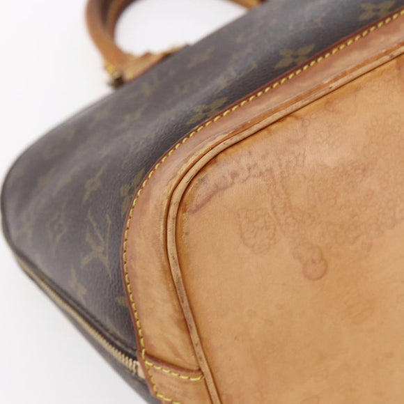 LOUIS VUITTON Monogram Alma Hand Bag M51130 LV Auth 153527