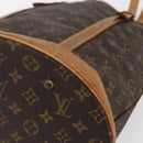 LOUIS VUITTON Monogram Bucket GM Shoulder Bag M42236 LV Auth 153529-9