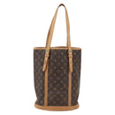 LOUIS VUITTON Monogram Bucket GM Shoulder Bag M42236 LV Auth 153529-13