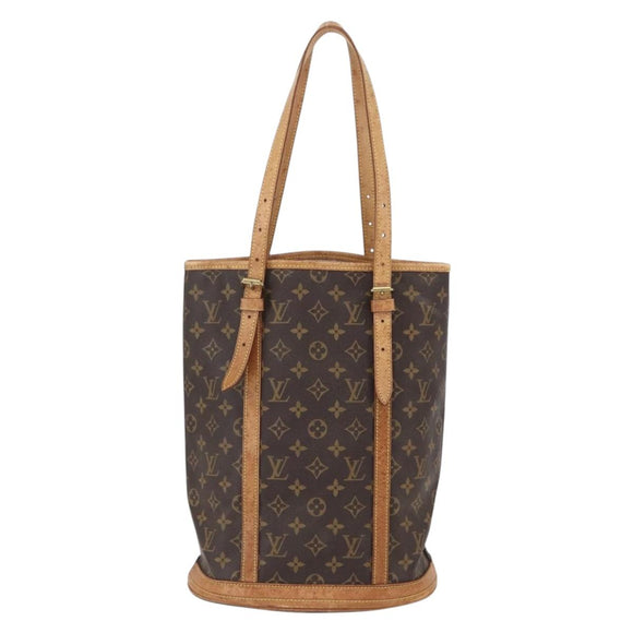 LOUIS VUITTON Monogram Bucket GM Shoulder Bag M42236 LV Auth 153529