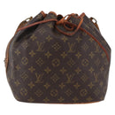 LOUIS VUITTON Monogram Petit Noe Shoulder Bag M42226 LV Auth 153532-1