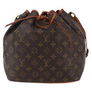 LOUIS VUITTON Monogram Petit Noe Shoulder Bag M42226 LV Auth 153532-13