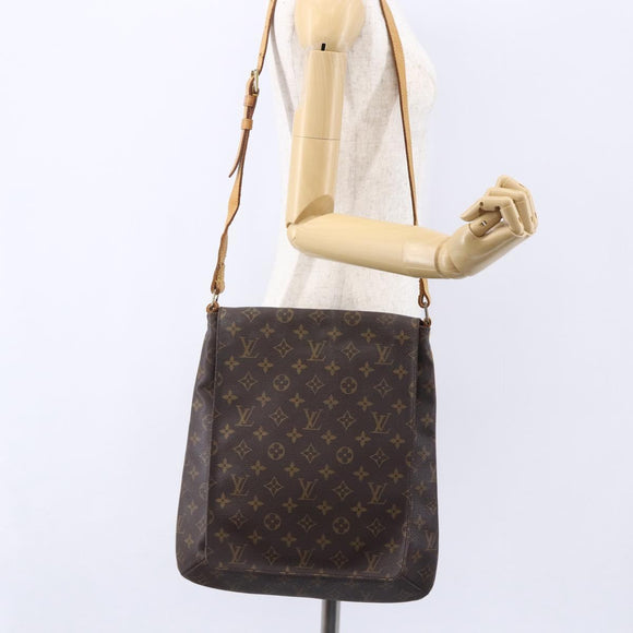 LOUIS VUITTON Monogram Musette Shoulder Bag M51256 LV Auth 153533