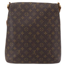 LOUIS VUITTON Monogram Musette Shoulder Bag M51256 LV Auth 153533-2