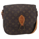 LOUIS VUITTON Monogram Saint Cloud GM Shoulder Bag M51242 LV Auth 153543-1