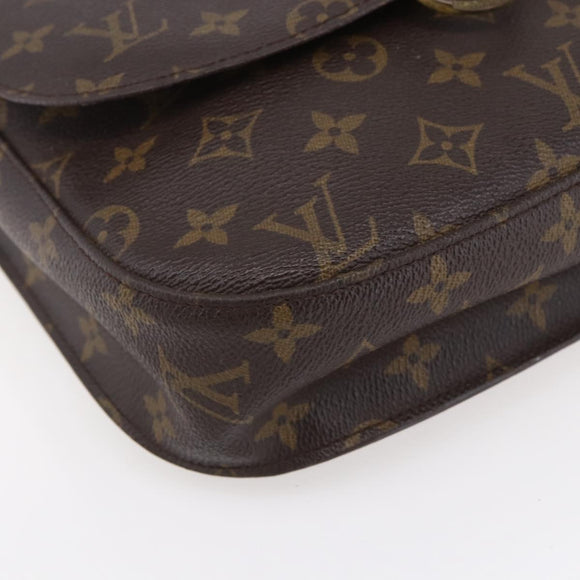 LOUIS VUITTON Monogram Saint Cloud GM Shoulder Bag M51242 LV Auth 153543