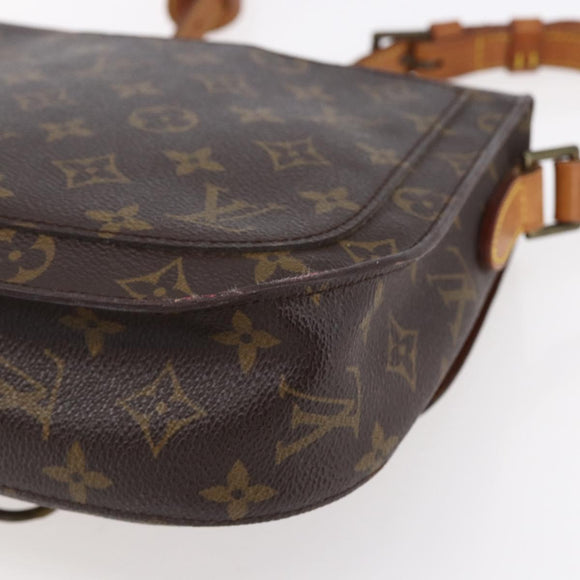 LOUIS VUITTON Monogram Saint Cloud GM Shoulder Bag M51242 LV Auth 153543
