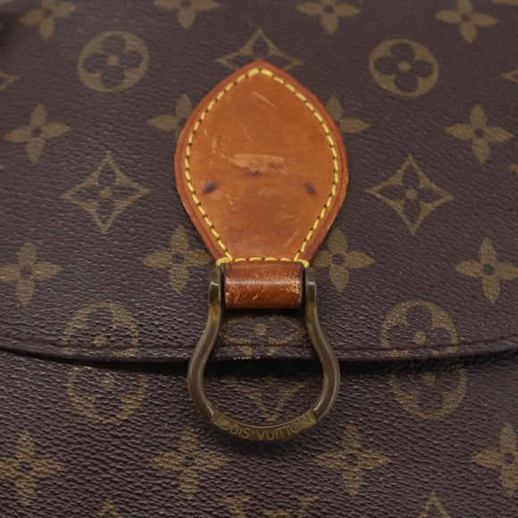 LOUIS VUITTON Monogram Saint Cloud GM Shoulder Bag M51242 LV Auth 153543