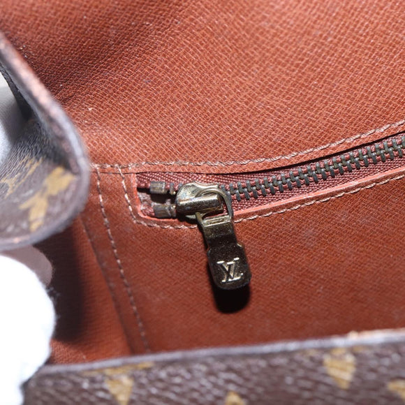 LOUIS VUITTON Monogram Saint Cloud GM Shoulder Bag M51242 LV Auth 153543