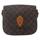 LOUIS VUITTON Monogram Saint Cloud GM Shoulder Bag M51242 LV Auth 153543-13