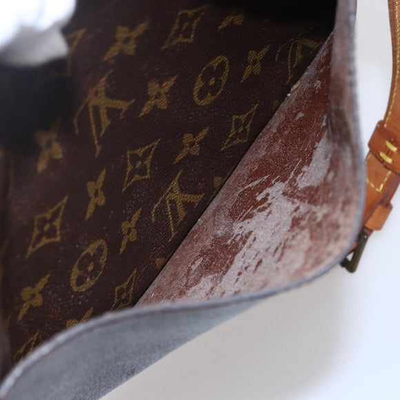 LOUIS VUITTON Monogram Saint Cloud GM Shoulder Bag M51242 LV Auth 153543