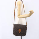 LOUIS VUITTON Monogram Saint Cloud GM Shoulder Bag M51242 LV Auth 153543-26