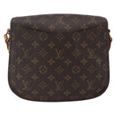 LOUIS VUITTON Monogram Saint Cloud GM Shoulder Bag M51242 LV Auth 153543-2