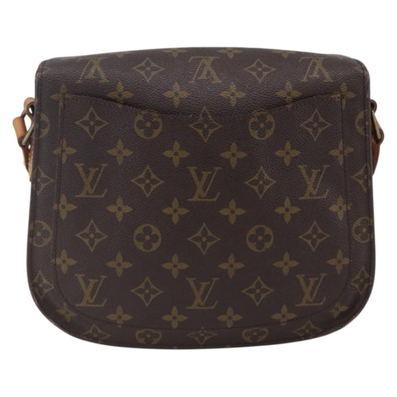 LOUIS VUITTON Monogram Saint Cloud GM Shoulder Bag M51242 LV Auth 153543