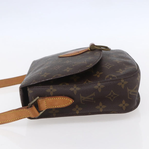 LOUIS VUITTON Monogram Saint Cloud GM Shoulder Bag M51242 LV Auth 153543
