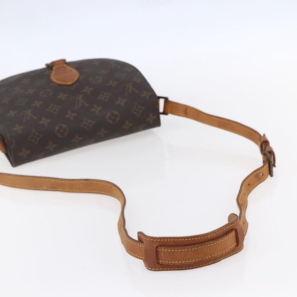 LOUIS VUITTON Monogram Saint Cloud GM Shoulder Bag M51242 LV Auth 153543