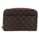 LOUIS VUITTON Monogram Orsay Clutch Bag M51790 LV Auth 153544-2