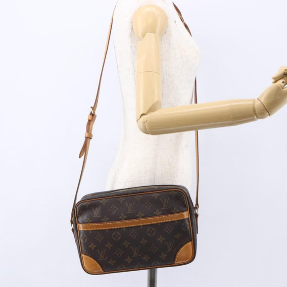 LOUIS VUITTON Monogram Trocadero 27 Shoulder Bag M51274 LV Auth 153545