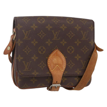 LOUIS VUITTON Monogram Cartouchiere MM Shoulder Bag M51253 LV Auth 153547