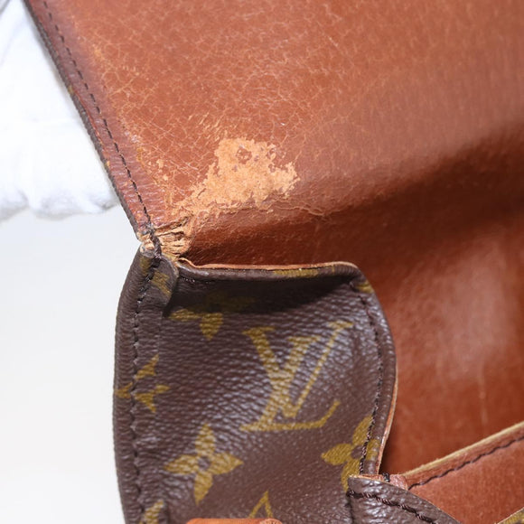 LOUIS VUITTON Monogram Cartouchiere MM Shoulder Bag M51253 LV Auth 153547
