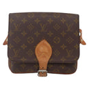 LOUIS VUITTON Monogram Cartouchiere MM Shoulder Bag M51253 LV Auth 153547-13