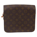 LOUIS VUITTON Monogram Cartouchiere MM Shoulder Bag M51253 LV Auth 153547-2