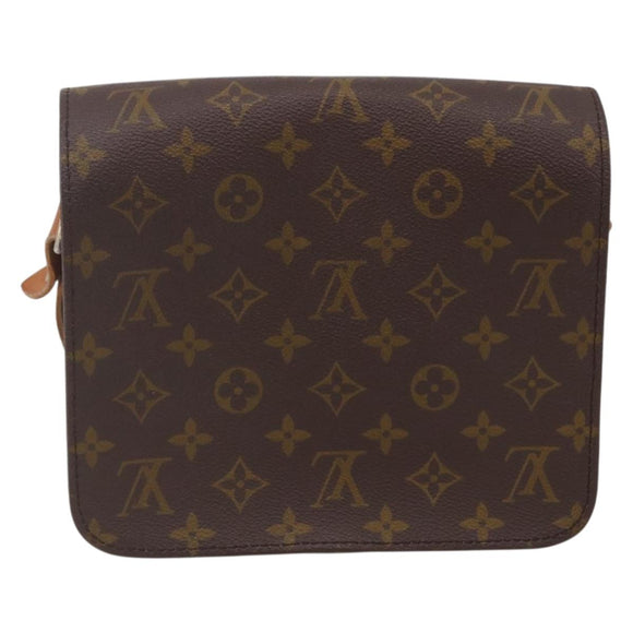 LOUIS VUITTON Monogram Cartouchiere MM Shoulder Bag M51253 LV Auth 153547