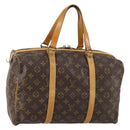 LOUIS VUITTON Monogram Sac Souple 35 Boston Bag M41626 LV Auth 153551-1