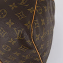 LOUIS VUITTON Monogram Sac Souple 35 Boston Bag M41626 LV Auth 153551-10