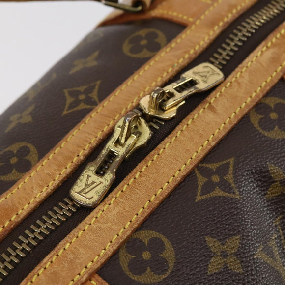 LOUIS VUITTON Monogram Sac Souple 35 Boston Bag M41626 LV Auth 153551