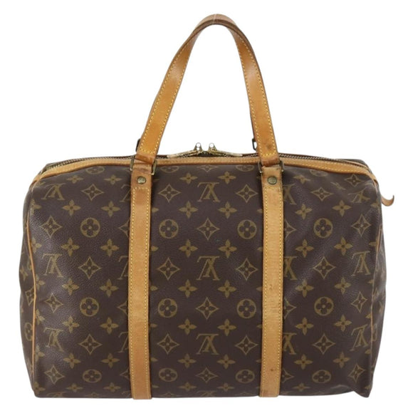 LOUIS VUITTON Monogram Sac Souple 35 Boston Bag M41626 LV Auth 153551