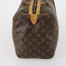 LOUIS VUITTON Monogram Sac Souple 35 Boston Bag M41626 LV Auth 153551-4