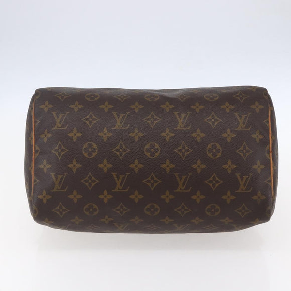 LOUIS VUITTON Monogram Speedy 30 Hand Bag M41526 LV Auth 153552