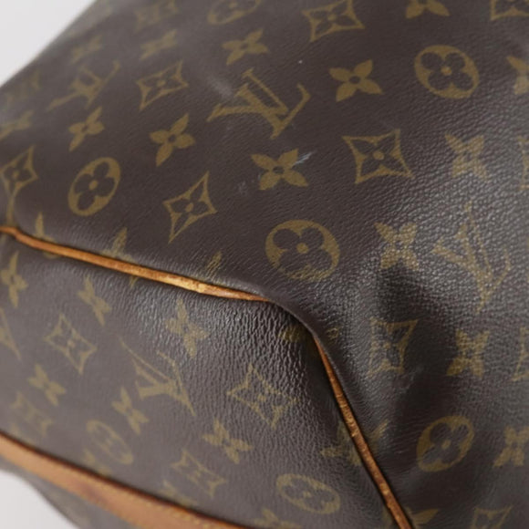 LOUIS VUITTON Monogram Keepall Bandouliere 50 Boston Bag M41416 LV Auth 153554