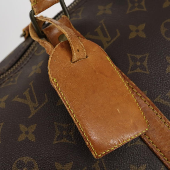 LOUIS VUITTON Monogram Keepall Bandouliere 50 Boston Bag M41416 LV Auth 153554